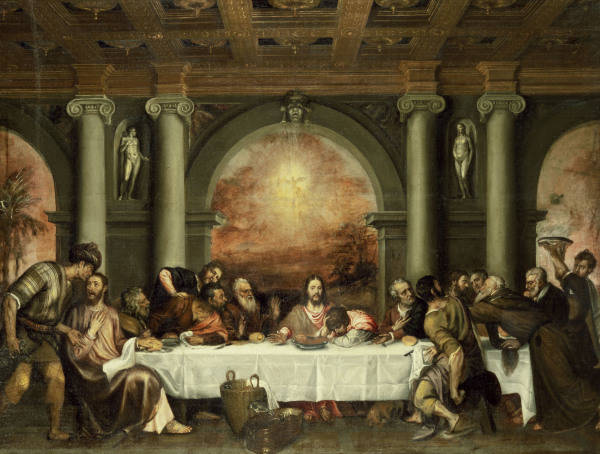 Titian / The Last Supper a 