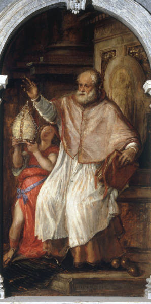 Titian / St.Nicholas / Paint./ 1563 a 