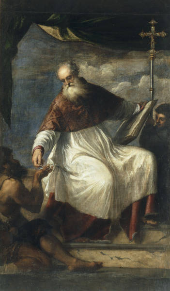 Titian / John the Alms-Giver / 1545 a 
