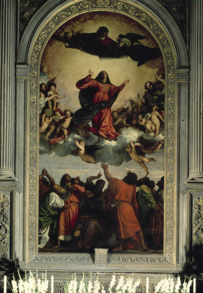 Assumption of the Virgin Mary / Titian a 