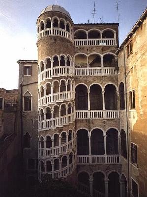 The Bovolo Staircase, from the Palazzo Contarini dal Bovolo, designed by Giovanni Candi, 1499 a 
