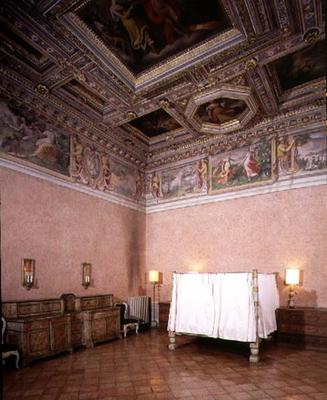The 'Camera degli Elementi' (Hall of the Elements) designed by Nanni di Baccio Bigio (d.1568) and Ba a 