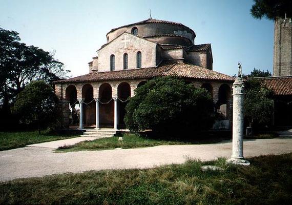 The Church of St. Fosca, Torcello, Byzantine a 