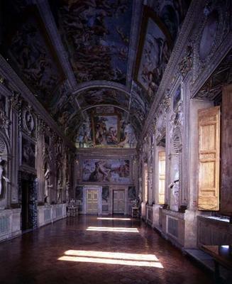 The 'Galleria di Carracci' (Carracci Hall) decorated with frescoes by Annibale Carracci (1560-1609) a 