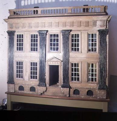 'The Great House' English doll's house, c.1750, thought to come from Cheshire or Lancashire (wood) a 