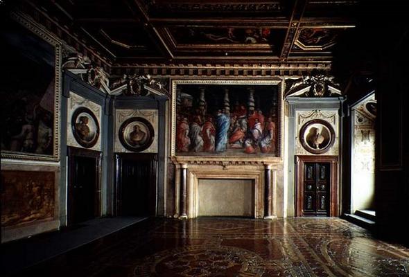The Sala di Leone X designed by Giorgio Vasari (1511-74) 1562 (photo) a 