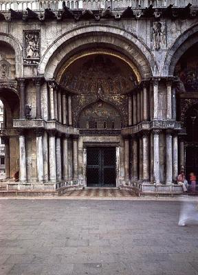 The St. Alipio Doorway from the San Marco Basilica, Venice (see also 60049) a 