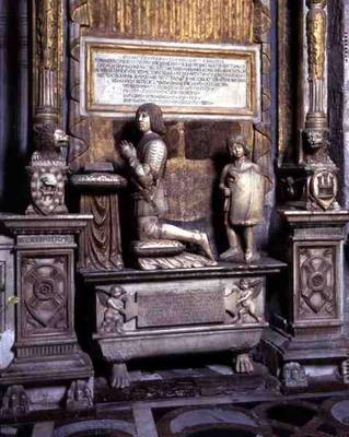 Tomb of Fernandez d'Acuna (d. 1494), designed by Antonella Freri (fl.1495-1513) 15th century (photo) a 