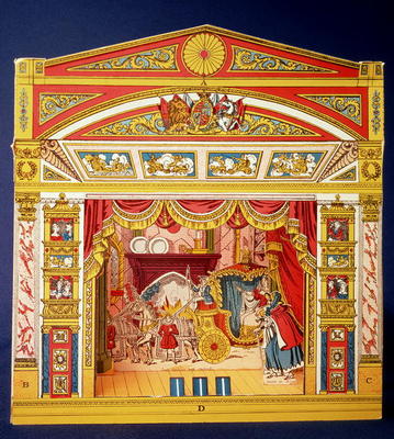 Toy theatre, late 19th century a 