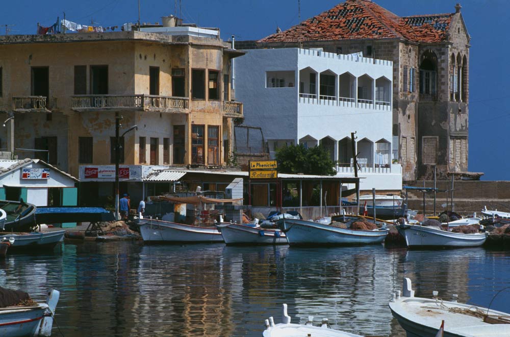 View of the port (colour photo)  a 