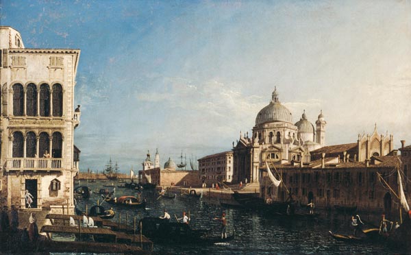 Venice, S.Maria d.Salute / Paint./ C18th a 