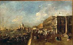 Venice, Molo & Punta / Paint.F.Guardi