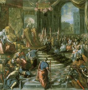 Tintoretto / Papal-Venetian Peace Deleg.