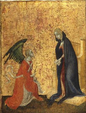 Annunciation to Mary / Lombard.Ptg./ C15