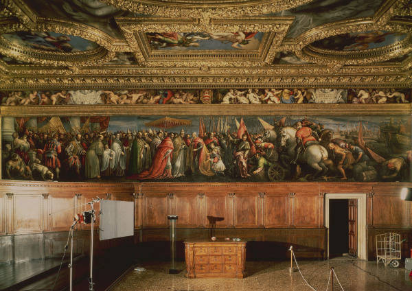 Venice, Palace of Doge/ Sala Consiglio X a 