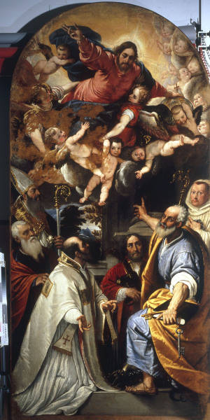 Christ in Glory & Saints /Venet.Ptg./C16 a 