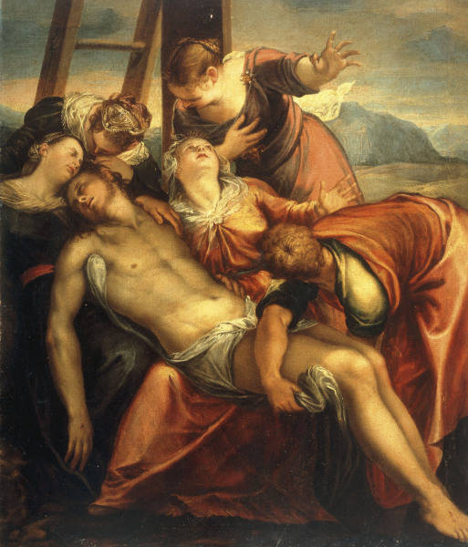Lamentation of Christ / Venet.Paint./C16 a 