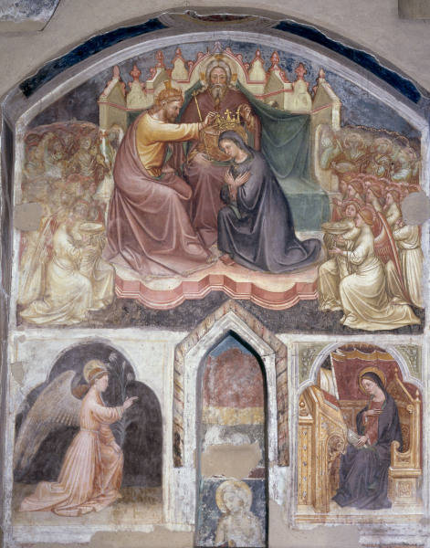 Verona, S.Stefano / Crowning of Mary a 