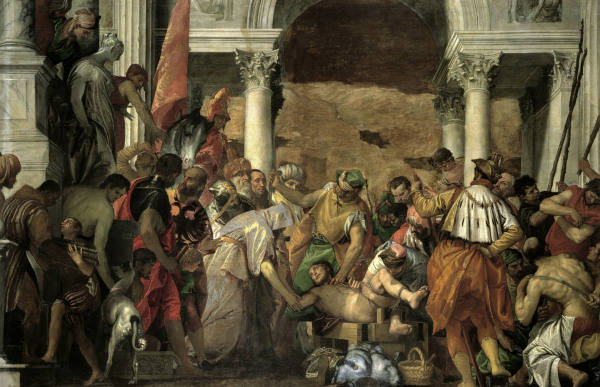 Veronese / Martyrdom of St. Sebastian a 