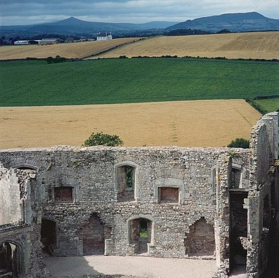 View from the Keep, Raglan Castle a 