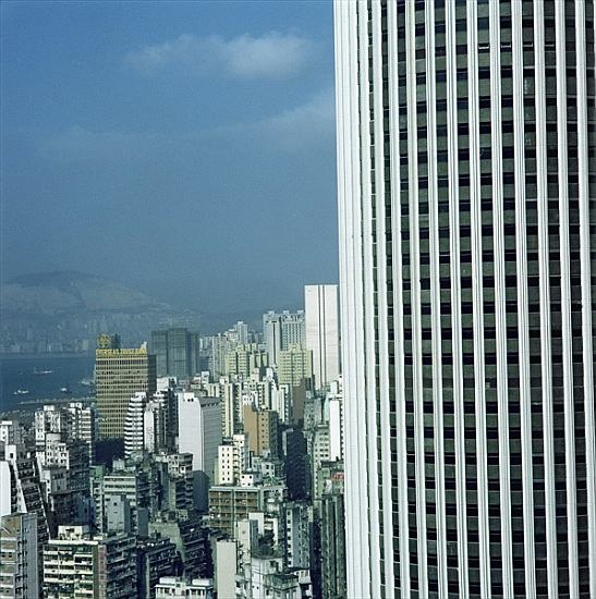 View of Hong Kong from Bowen Road a 