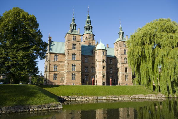 View of the exterior of Rosenborg Castle, completed in c.1606 (photo)  a 