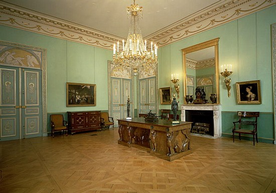 View of the Salon, 18th-19th century a 