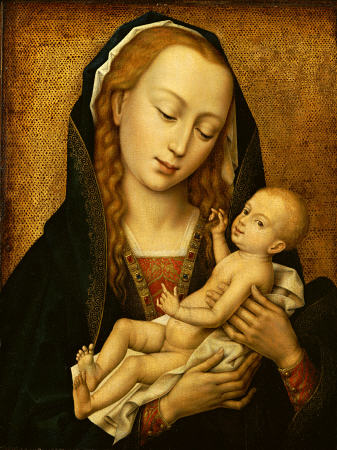 Virgin And Child a 
