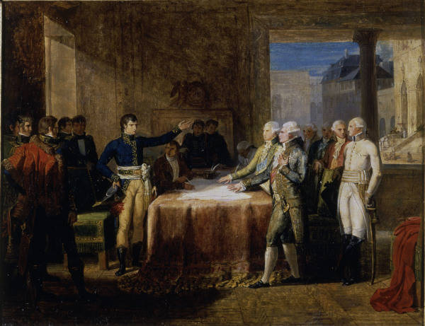 Revolutionary Wars: Preliminary Peace of Loeben between France and Austria, 18 Apr. 1797. - Napoleon a 