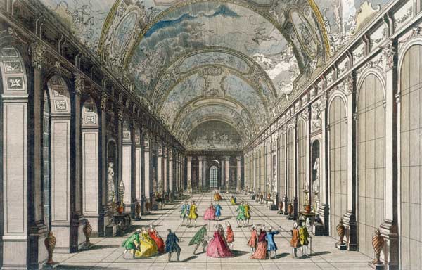 Versailles , Hall of Mirrors a 