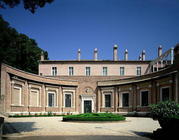 View of the garden front, designed for Cardinal Giuliano de'Medici (1478-1534) by Raffaello (1483-15