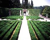 View of the walkway leading to the entrance to the park, designed for Cardinal Giuliano de'Medici (1