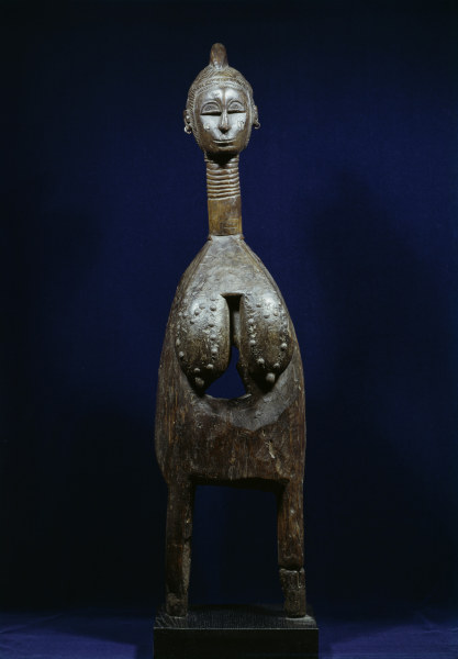 Weibl. Figur, Baga, Guinea / Holz a 