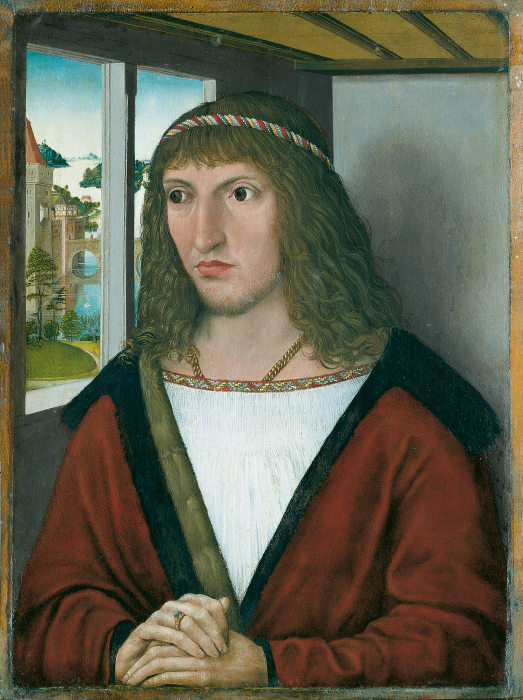 Portrait of the Younger Elector Frederick the Wise of Saxony a Nürnberger Meister um 1490