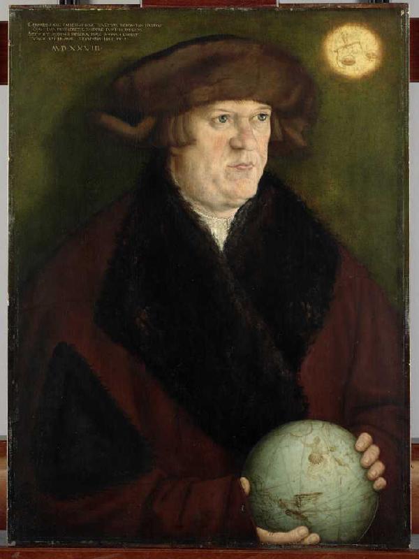 Bildnis des Astronomen Johann Schöner a Nürnbergisch