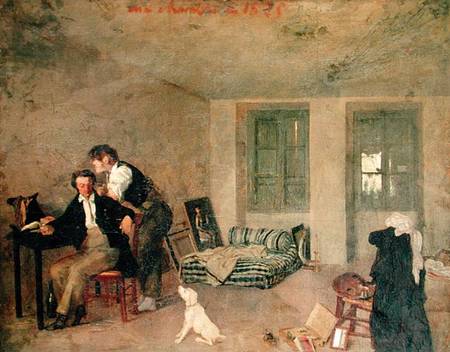 My Room in 1825 a Octave Tassaert