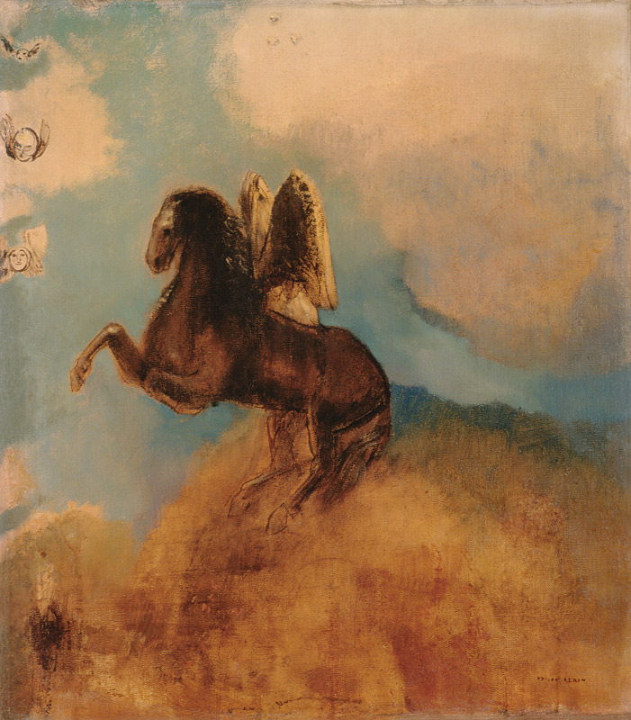 Pegasus a Odilon Redon