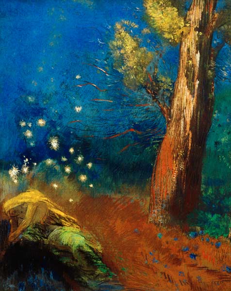 The Death of Buddha (La Mort de Bouddha) a Odilon Redon