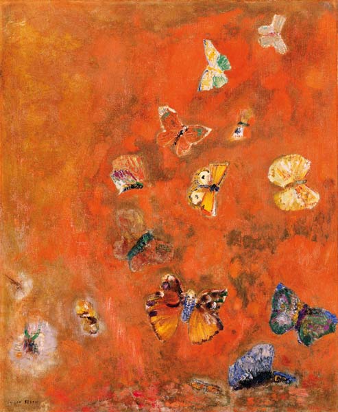Evocation of Butterflies a Odilon Redon