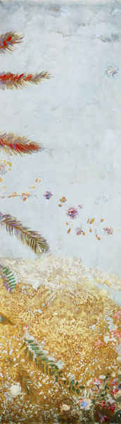 Decorative Panel, one of five designed for Ernest Chausson a Odilon Redon