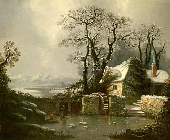 The Frozen Mill Race a of Chichester Smith George