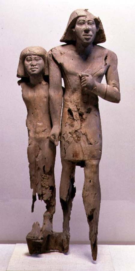 Anonymous couple known as the Memphis Couple a Old Kingdom Egyptian