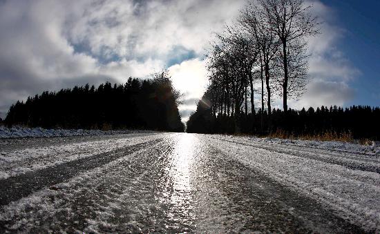 Eis und Schnee in der Eifel a Oliver Berg