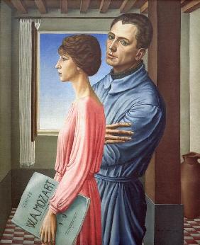 Ritratto del pittore con la moglie
