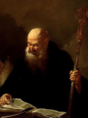 St. Benedict a or Piazetta, Giambattista Piazzetta