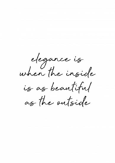 Elegance Quote