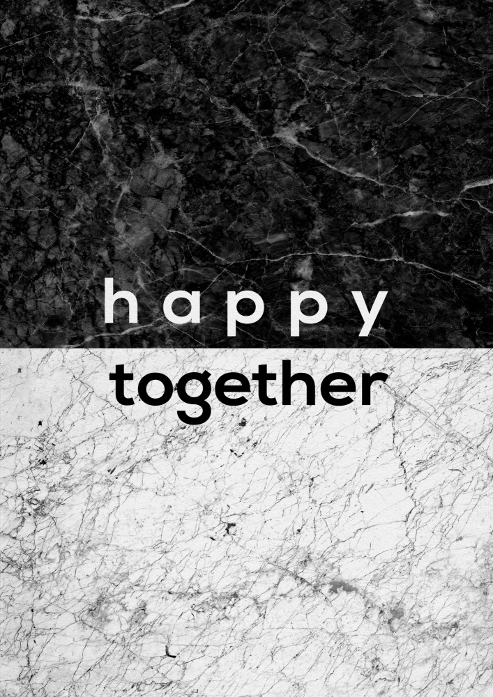 Happy Together Couples Quote a Orara Studio