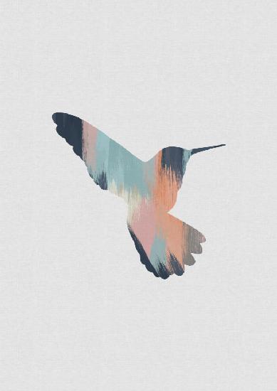 Pastel Hummingbird Ii