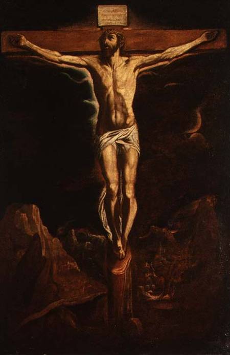 Christ on the Cross a Orazio Borgianni