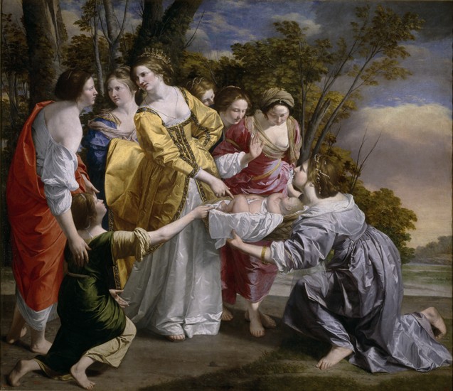 The Finding of Moses a Orazio Gentileschi